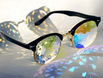 Reinventing Cultural Trends With Kaleidoscope Prism Glasses