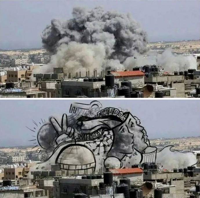 gaza-israel-rocket-strike-smoke-art-7