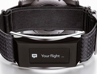 Montblanc Adds Notification Screen and Activity Trackers on its Watch Straps