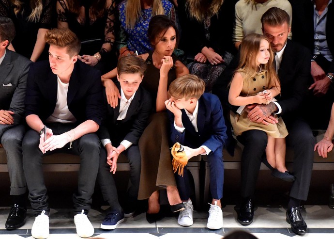 The officially unofficial Burberry family
