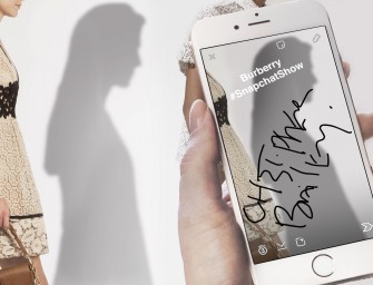 Burberry To Broadcast Its Spring 2016 Lineup On Snapchat
