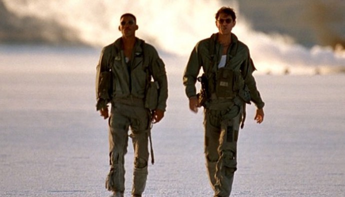 Will Smith and Jeff Goldblum in Independence Day (1996)