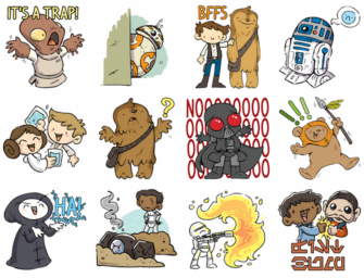 Facebook Pleases Fans All Over with Star Wars Stickers