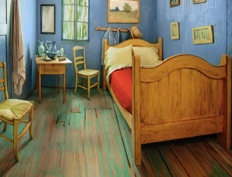 Spend a Starry Night in this Room Inspired by a Van Gogh Painting